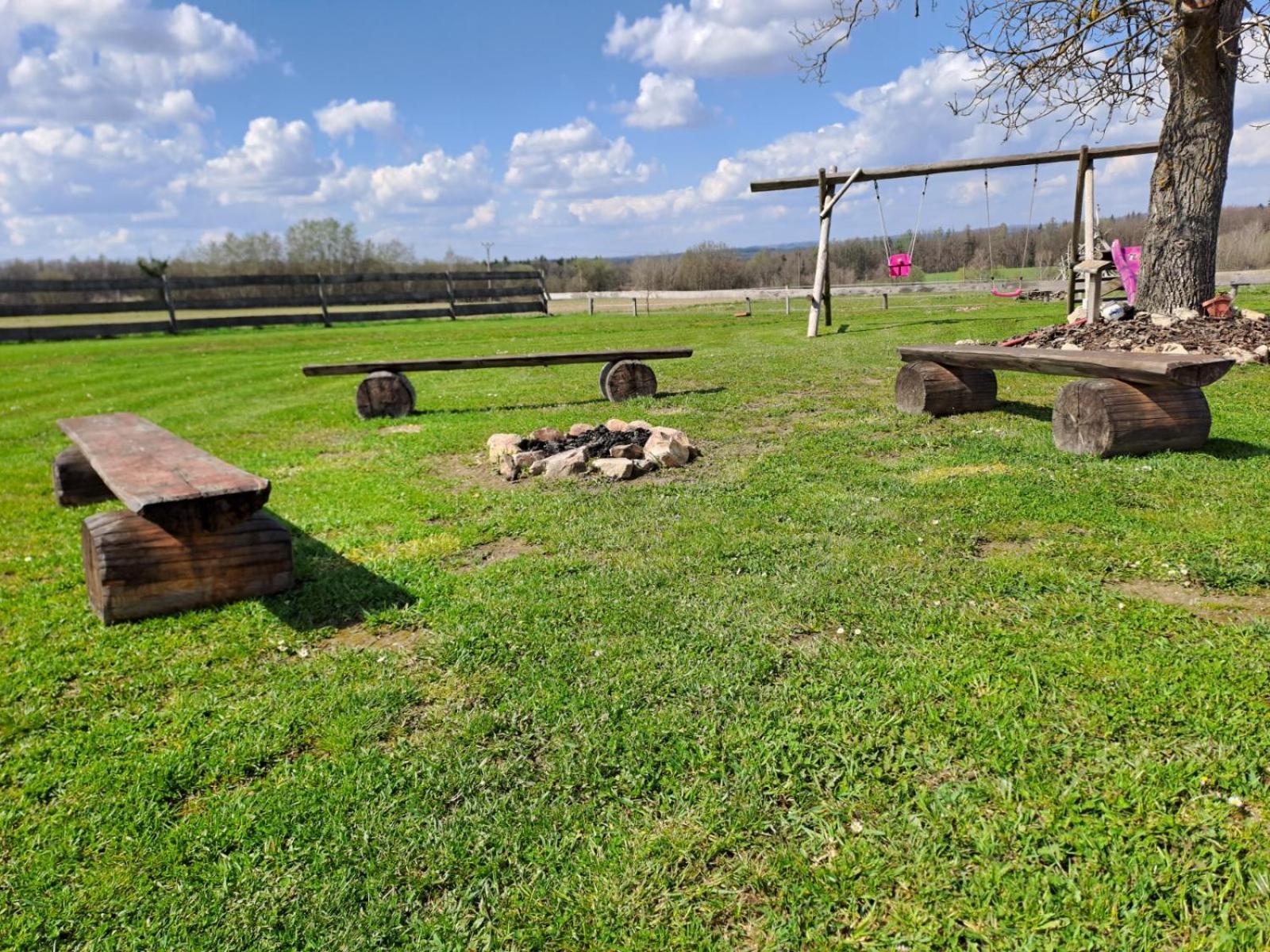 Wellness Srub U Holubu Villa Malsice Exterior photo